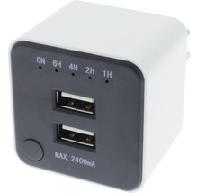 USB nabíjačka 230V 2xUSB 5V 2,4 A-thumb-2