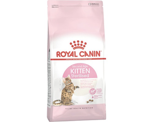 Krmivo pre mačky Royal Canin pre sterilizované mačiatka v druhom veku