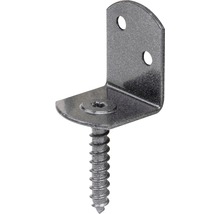 Rohová spojka so skrutkou na upevnenie