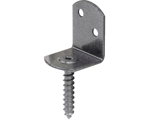 Rohová spojka so skrutkou na upevnenie