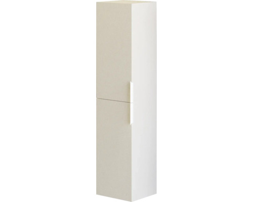 Vysoká kúpeľňová skrinka s dvomi dverami