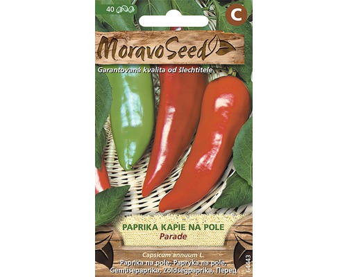 Paprika kápia na pole PARADE MoravoSeed