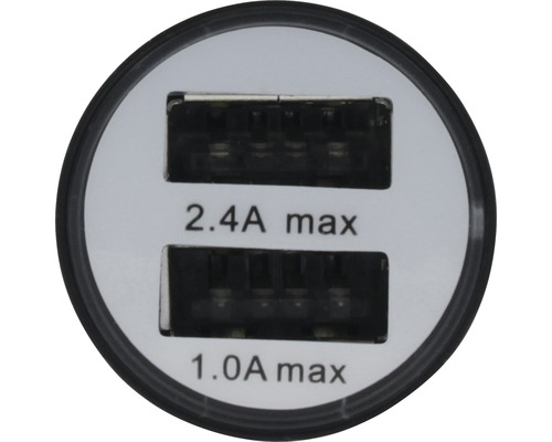 Dva USB porty s maximálnym prúdom 2,4 A a 1,0 A