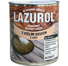 Lak s voskom na drevo Lazurol S1022 0,75 l bezfarebný-thumb-0