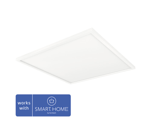 LED panel Philips HUE 3216131P6 Aurelle 19 W 1820 lm 2200-6500 K 30x30 cm biely s diaľkovým ovládaním - kompatibilný so SMART HOME by hornbach