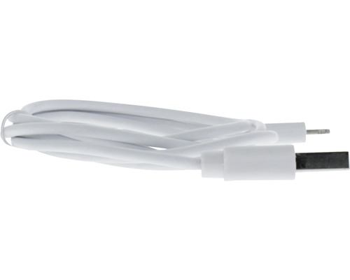 Biely nabíjací USB kábel