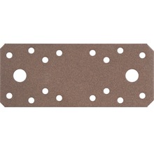 Dierovaná doska z kovu s otvormi