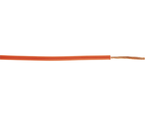 Kábel H07V-K (CYA) 1,5 červený, metrážny tovar-0