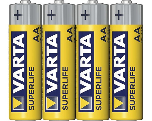 Batéria Varta Superlife AA R6P 1,5V 4ks