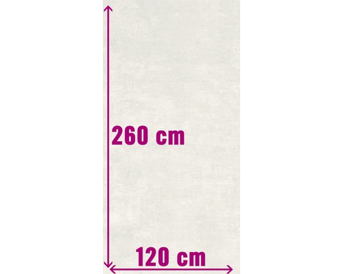 Dlažba imitácia kovu Industrial white 120x260 cm Rozmery: šírka 120 cm a výška 260 cm