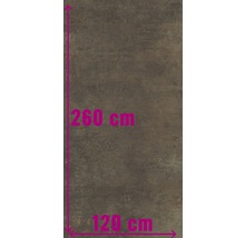 Vzor dlaždíc s rozmermi 260 cm krát 120 cm