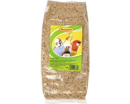 Doplnkové krmivo pre exotické vtáctvo lesknica Avicentra 1 kg Balenie krmiva pre vtáky