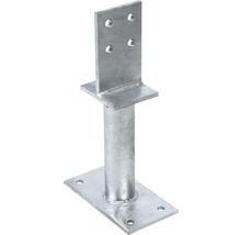 Kovová pätka stĺpika s montážnou doskou a hornou doskou