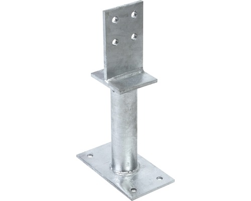 Kovová pätka stĺpika s montážnou doskou a hornou doskou