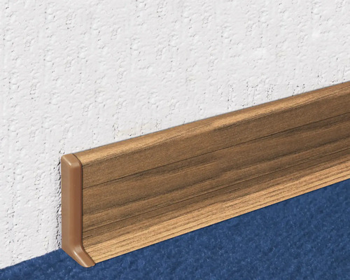 Drevená soklová lišta so zaoblenými hranami