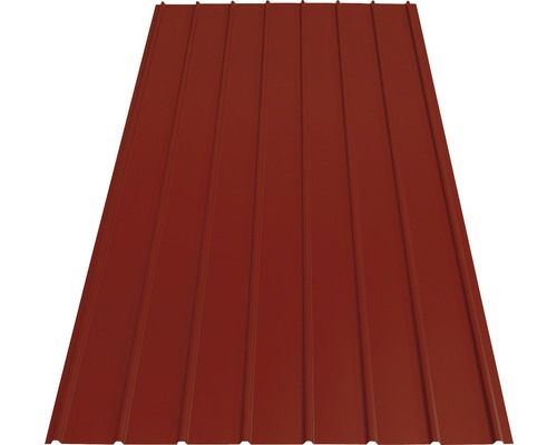 Trapézový plech Precit Roof H12 hnedočervený 1900 x 910 x 0,4 mm Trapézový plech na strešnú krytinu