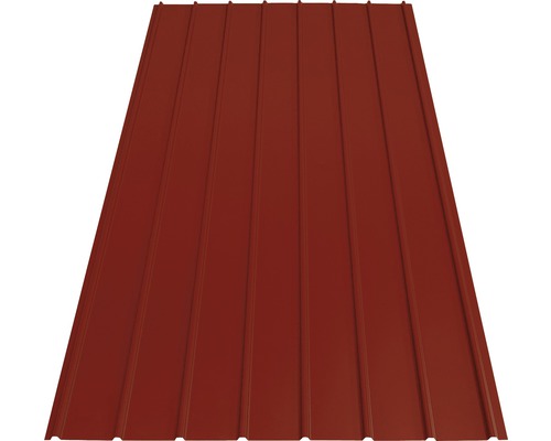 Trapézový plech Precit Roof H12 hnedočervený 1800 x 910 x 0,4 mm