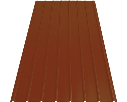 Trapézový plech Precit Roof H12 oxidovaná červená 3400 x 910 x 0,4 mm Trapézový plech z ocele