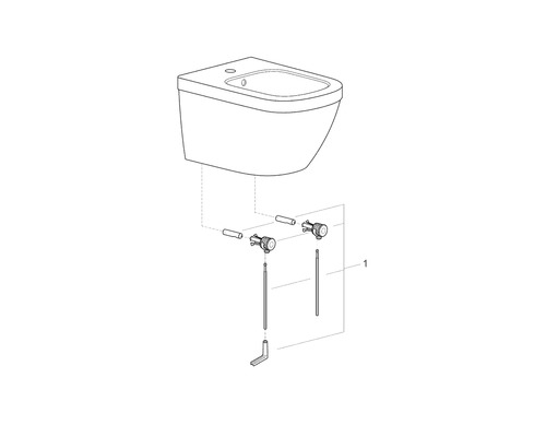 Bidet a inštalačné materiály