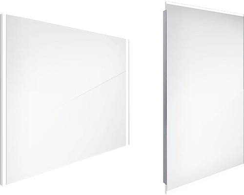 Zrkadlo do kúpeľne s LED osvetlením Nimco 80x70 cm ZP 11003