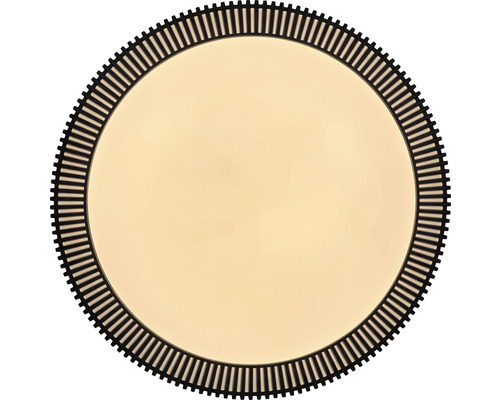 Okrúhle zrkadlo s ozdobným rámom