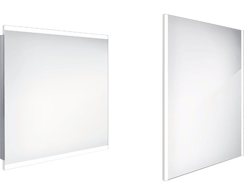Zrkadlo do kúpeľne s LED osvetlením Nimco 80x70 cm ZP 12003