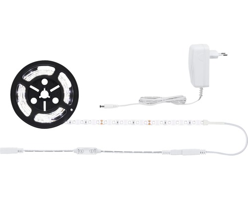 LED pásik s napájacím zdrojom a ovládaním na cievke
