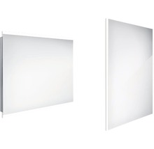 Zrkadlo do kúpeľne s LED osvetlením Nimco 90x70 cm ZP 12019