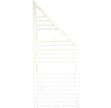 Plastová vetracia mriežka trojuholníkového tvaru