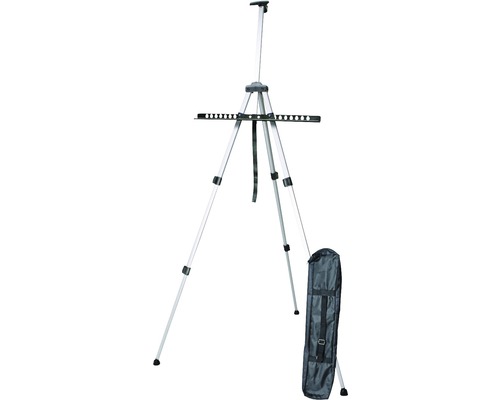 Stojan s taškou pre umelecké potreby