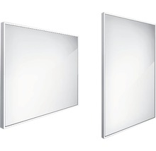 Zrkadlo do kúpeľne s LED osvetlením Nimco 80x70 cm ZP 13003
