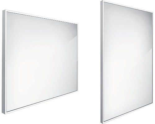Zrkadlo do kúpeľne s LED osvetlením Nimco 80x70 cm ZP 13003
