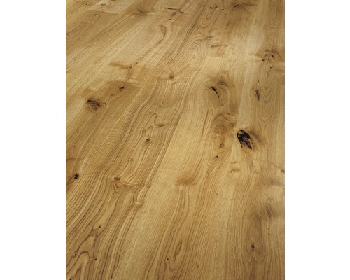 Pokládka dubových parkiet s hrčami