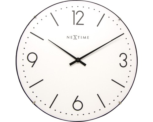 Nástenné hodiny Nextime s minimalistickým dizajnom