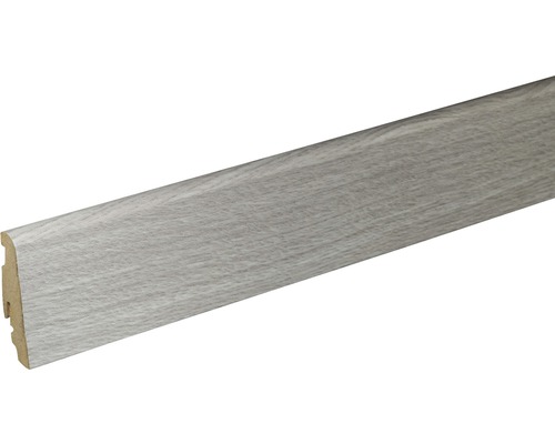 Soklová lišta Skandor Chalk Hickory FU60L 19x59x2400 mm Drevená podlahová lišta