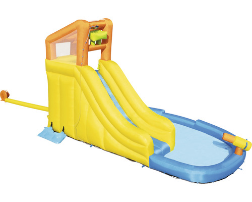 Nafukovacia vodná šmýkačka do záhrady s bazénom