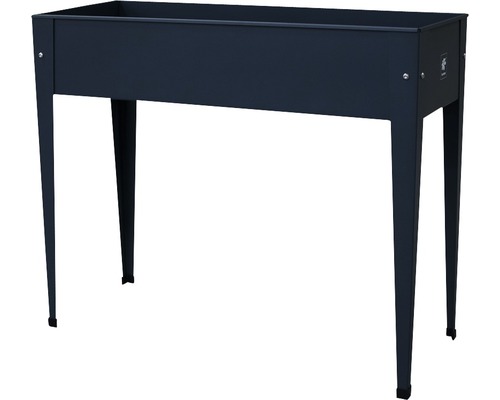 Kovový vyvýšený záhon s nohami