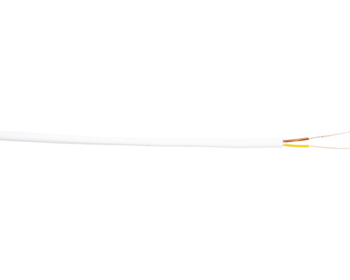 Reproduktorový kábel 2x0.6 biely, metrážový sortiment