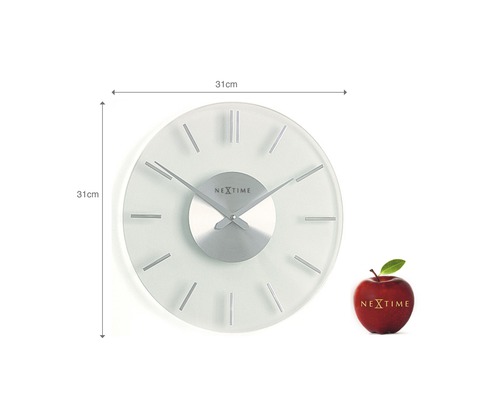 Nástenné hodiny Nextime, priemer 31 cm