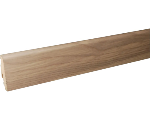 Soklová lišta Skandor jaseň oliva SU60L 19x58x2400 mm Drevená podlahová lišta