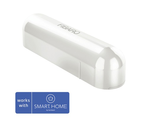 Senzor Fibaro Z-Wave dvere/okná so snímačom teploty biely - kompatibilný so SMART HOME by hornbach