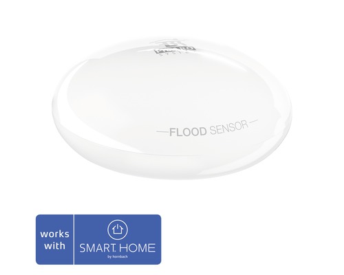 Detektor úniku vody/zaplavenia Fibaro Z-Wave Plus - kompatibilný so SMART HOME by hornbach