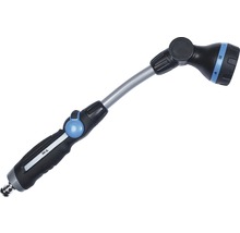 Záhradný postrekovač s hlavicou a rukoväťou