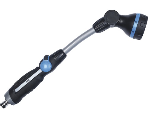 Postrekovacia zalievacia tyč for_q Mini RelaxGrip Záhradný postrekovač s hlavicou a rukoväťou