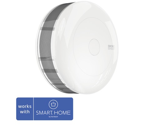 Detektor dymu Fibaro so snímačom teploty - kompatibilný so SMART HOME by hornbach