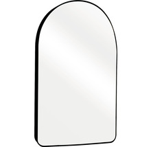 Zrkadlo s oblúkom čierny rám 51x76 cm-thumb-1