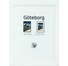 Drevený fotorámik Göteborg biely 30x40 cm