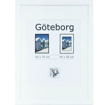 Fotorámik Göteborg, drevený, biely 50x70 cm