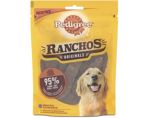 Balenie pochúťok pre psy Pedigree Ranchos Originals