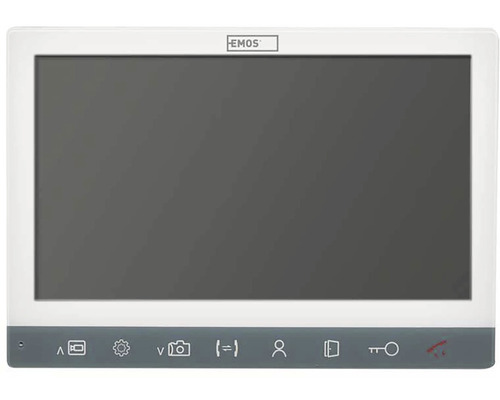EMOS monitor pre dverový interkom pre vnútornú montáž